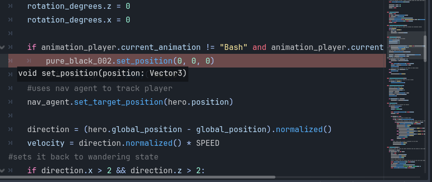 a section of code for Frostbite Brawl